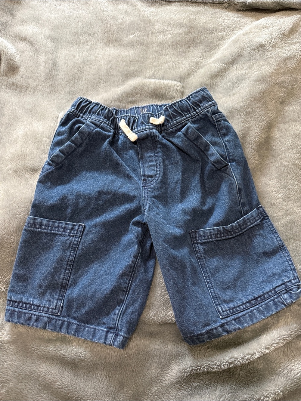 GAP kids Blue Cargo Shorts